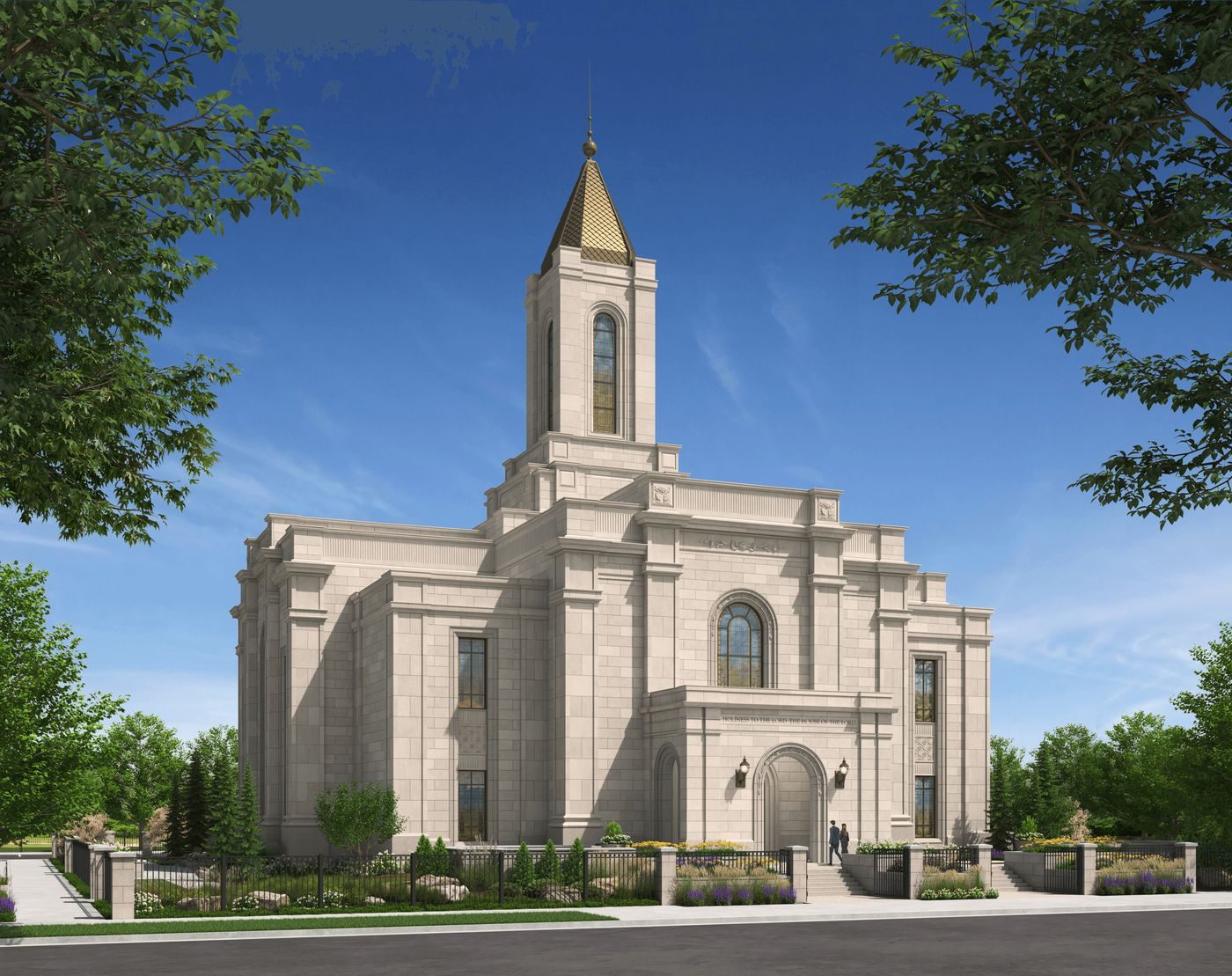 The Montpelier Idaho Temple, from the Church temple page